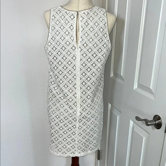 Apt.9 Chic White Sleeveless Lace Dress - Picture 3 of 10